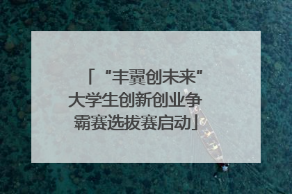 “丰翼创未来”大学生创新创业争霸赛选拔赛启动