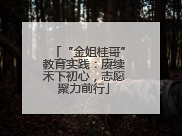 “金姐桂哥”教育实践：赓续禾下初心，志愿聚力前行
