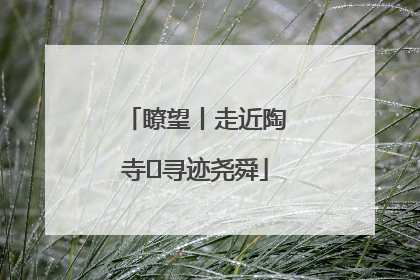 瞭望丨走近陶寺 寻迹尧舜