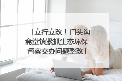 立行立改！门头沟斋堂镇紧抓生态环保督察交办问题整改