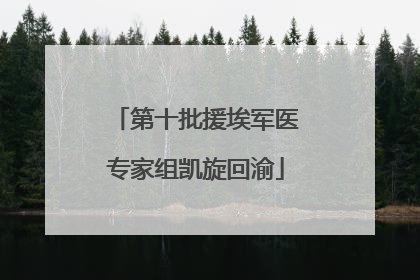 第十批援埃军医专家组凯旋回渝