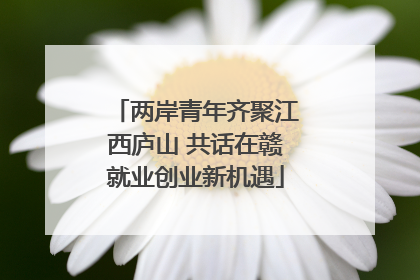 两岸青年齐聚江西庐山 共话在赣就业创业新机遇