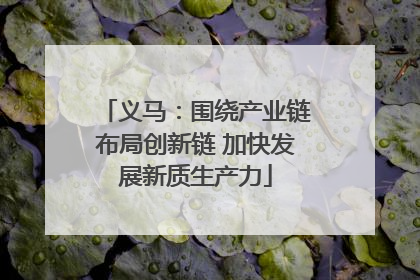 义马：围绕产业链布局创新链 加快发展新质生产力