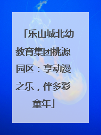 乐山城北幼教育集团桃源园区：享动漫之乐，伴多彩童年