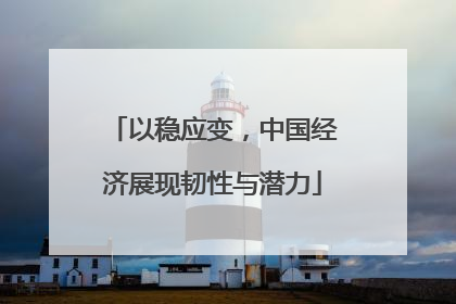以稳应变，中国经济展现韧性与潜力