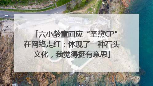 六小龄童回应“圣黛CP”在网络走红：体现了一种石头文化，我觉得挺有意思