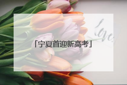 宁夏首迎新高考