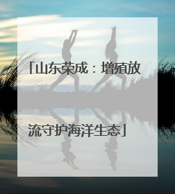 山东荣成：增殖放流守护海洋生态