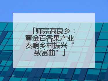 师宗高良乡：黄金百香果产业奏响乡村振兴“致富曲”