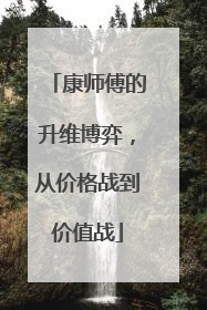康师傅的升维博弈，从价格战到价值战