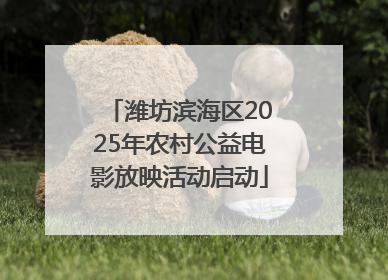 潍坊滨海区2025年农村公益电影放映活动启动