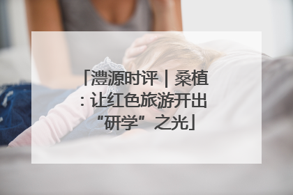 澧源时评｜桑植：让红色旅游开出“研学”之光