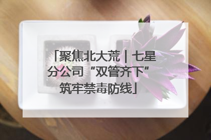 聚焦北大荒｜七星分公司“双管齐下”筑牢禁毒防线
