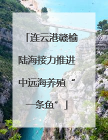 连云港赣榆陆海接力推进中远海养殖“一条鱼”