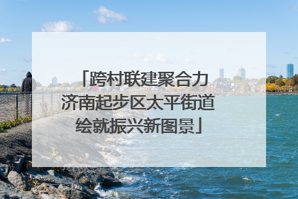 跨村联建聚合力 济南起步区太平街道绘就振兴新图景
