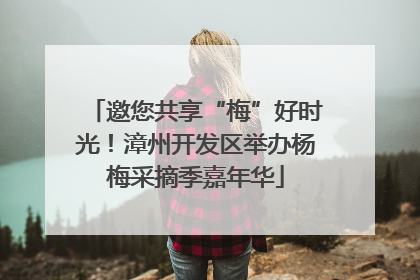邀您共享“梅”好时光！漳州开发区举办杨梅采摘季嘉年华
