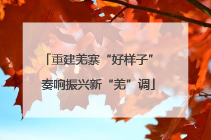 重建羌寨“好样子” 奏响振兴新“羌”调