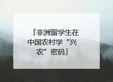 非洲留学生在中国农村学“兴农”密码