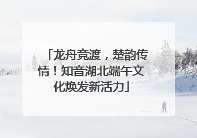 龙舟竞渡，楚韵传情！知音湖北端午文化焕发新活力