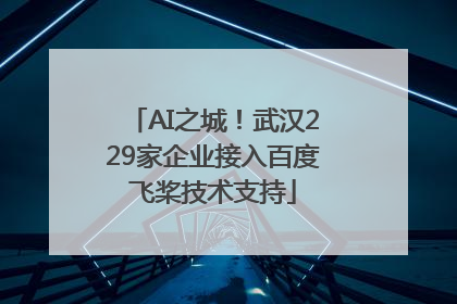 AI之城！武汉229家企业接入百度飞桨技术支持